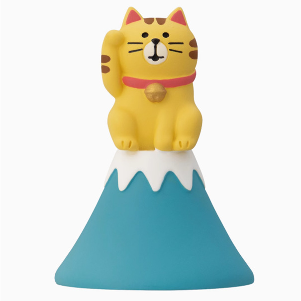 후지 산 고양이 자석