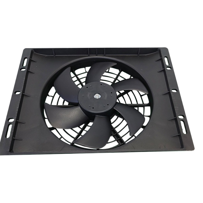 Venta al por mayor 14x18 alta potencia coche aire acondicionado refrigeración ventilador electrónico 12V/24V coche modificado accesorios de aire acondicionado