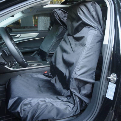 Cushion Covers, Plastic Seat Covers, Universal seat cover - black-oxford-cloth-seat-cover-default-item
