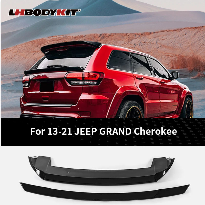 Suitable for 14-20 years Jeep Grand Cherokee middle wing top wing car decoration modification non-perforated tail