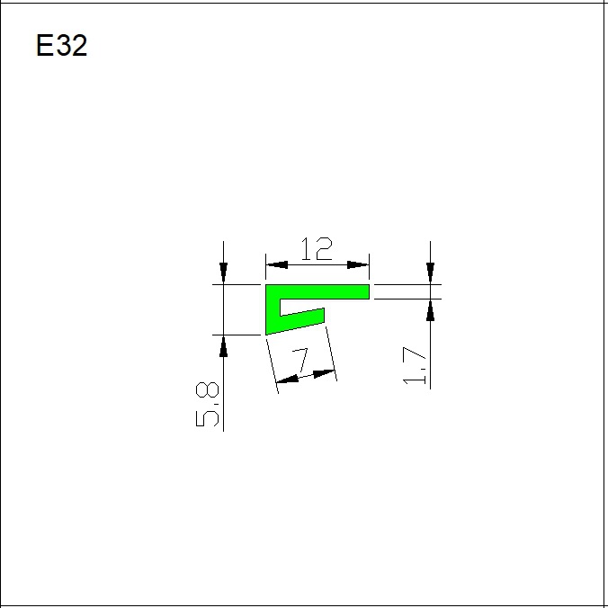 xyline E31 垫条 导条 摩擦条 衬条 耐磨条 L型 Z型 K型
