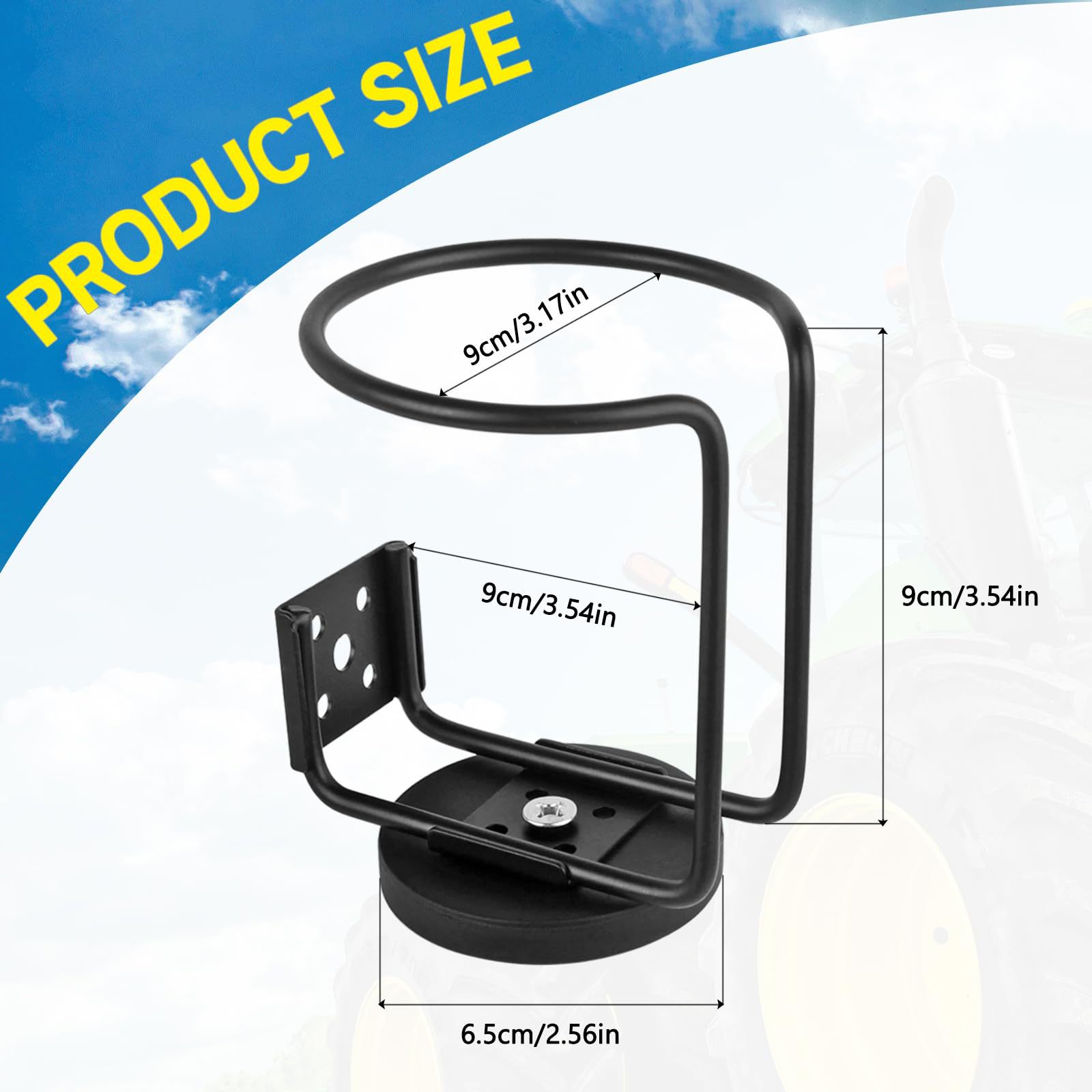 Cross-Border Car-Mounted Dual-Purpose Cup and Bottle Holder for Marine Yachts, Trucks, and Rvs, Wholesale Beverage Holder