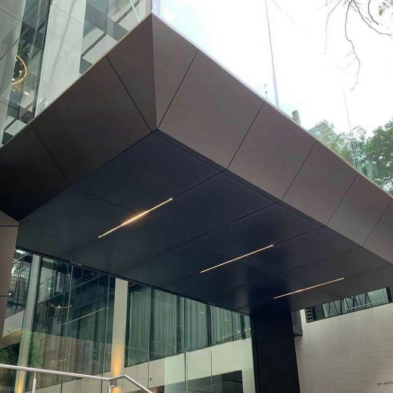 广东冲孔铝单板幕墙门头装饰厂家金属建材批发铝合金室外建筑设计