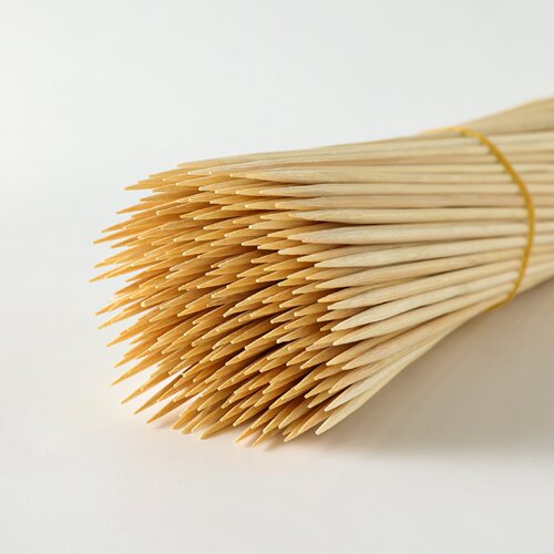 Barbecue skewer bag, 3.5mm round skewers, Kanto stew skewers, tanghulu skewers, disposable barbecue skewers, wholesale