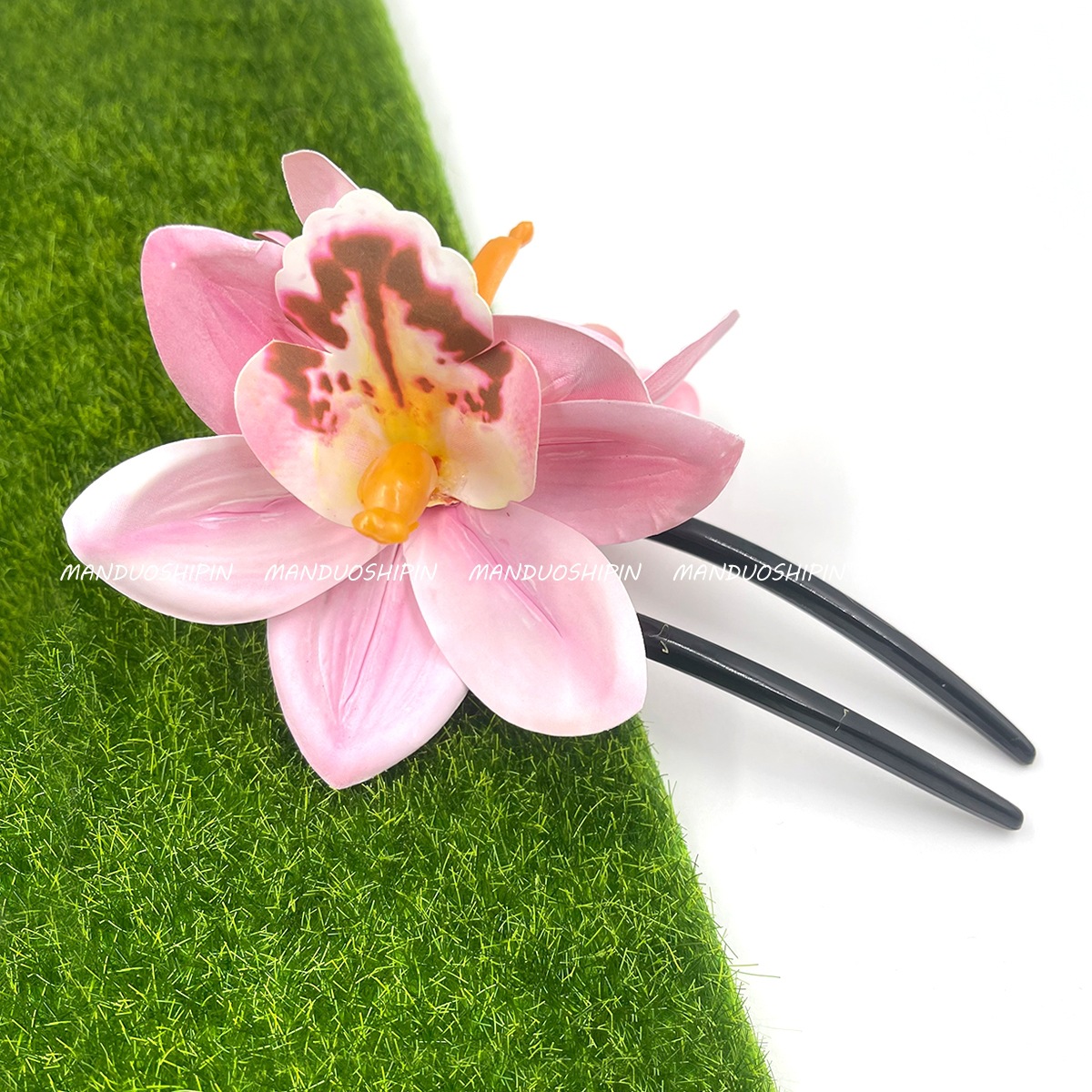 30g Weight Hair Sticks, Hair Tie, Insert comb Hair Accessories Type 1 Piece Quantity Holiday, Tea Party Occasion Cloth Material Flower Pattern All Seasons Season Women's Gender Pastoral Style Pastoral Women's Flower Cloth Hair Sticks Hair Tie Insert Comb 21