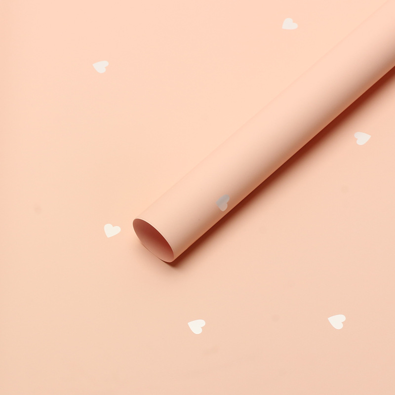 Huaxi cálido amor por el material de embalaje de ramo de flores de papel de embalaje impermeable florista material de ramo de flores