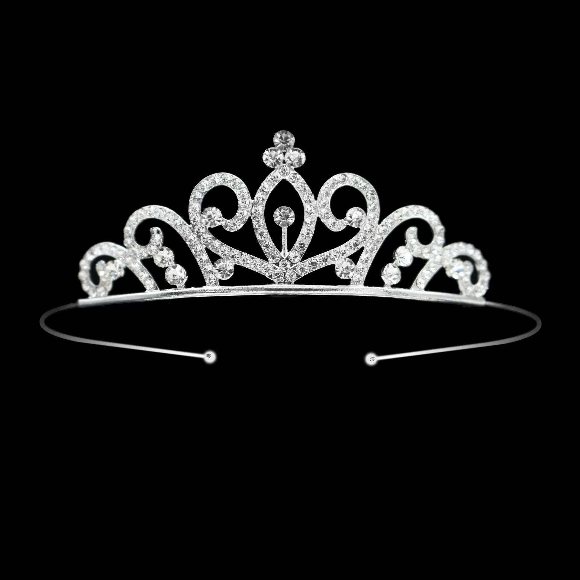 Fábrica directa transfronteriza corona de cabeza de cumpleaños torta de decoración ramo de flores decoración de novia corona de cabeza reina vestido de cumpleaños