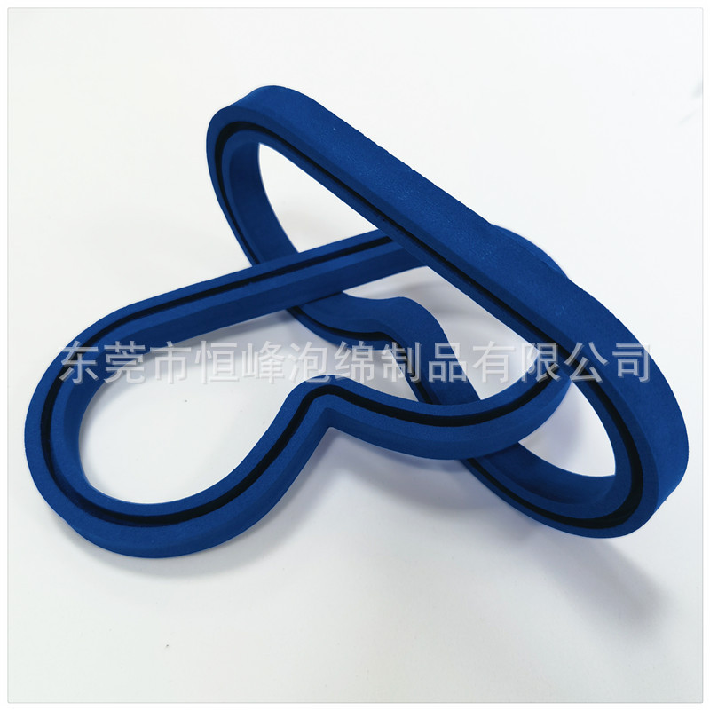 供应EVA眼罩护边 定位眼罩泡棉框 异形泡沫辅助件