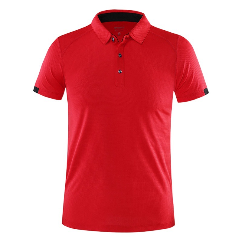 Camisa de polo a juego de color de secado rápido a cuadros pequeña expansión de empresa personalizada Construcción de grupo Camisa cultural Reunión de deportes escolares Impresión de ropa de grupo