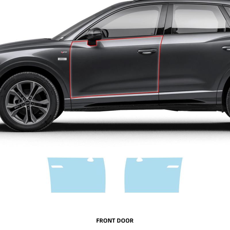 19-24 Audi Q3 máquina cortada TPU película de revestimiento de automóvil invisible película transparente película de pintura especial película protectora especial para automóviles