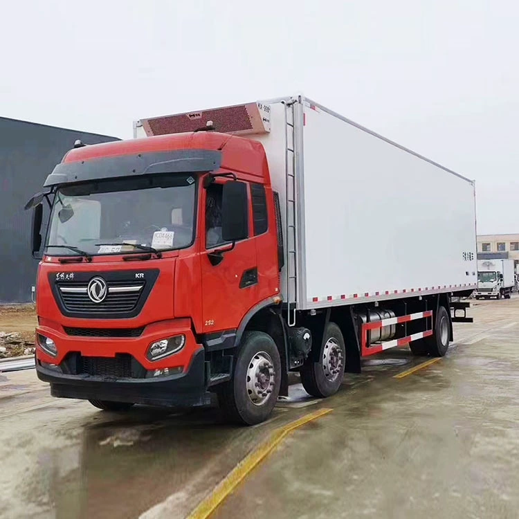 Рефрижератор Dongfeng Dolica 9.6 м, рефрижератор для свежих фруктов и овощей, новый национальный стандарт VI