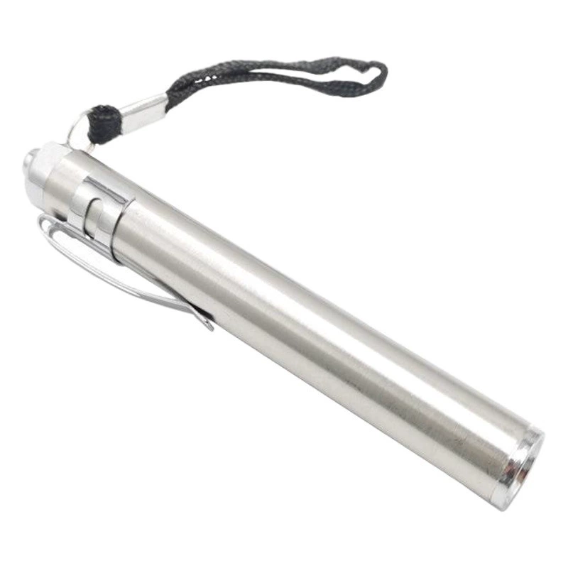 Нержавеющая сталь светодиодный мини яркий свет луны ночное освещение брелок фонарик путешествия открытый небольшой фонарик