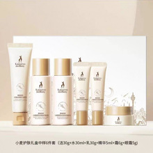 袋鼠妈妈准孕妇中样6件套小麦小样套装护肤品旅行装准妈妈试用装