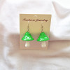 Cute earrings, three dimensional ear clips, necklace, European style, simple and elegant design