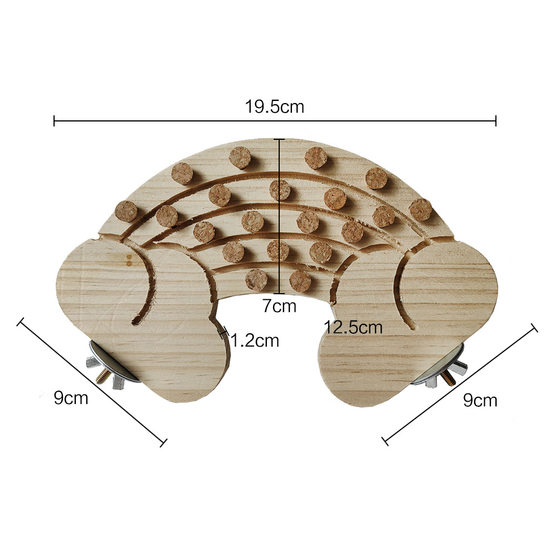 Parrot platform vent cork toy plug tiger skin peony xuanfeng special bird appliance toy station pole wholesale