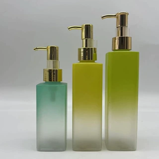 120ml-200ml四方瓶洗发水沐浴露瓶卸妆油护发素瓶子化妆品包装