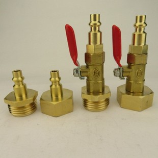RV winter blowing adapter, quick connect plug garden water pipe thread, suitable for camping RV trailer