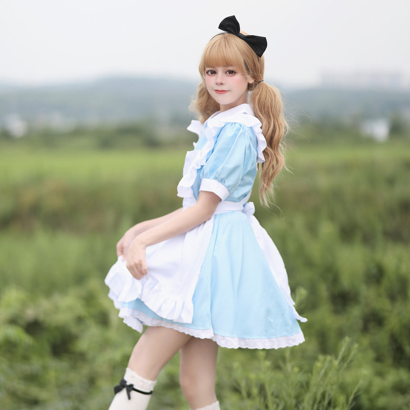 新製品不思議の国のアリス COSPLAY 服メイド服ハロウィン衣装二次元ロリ|undefined