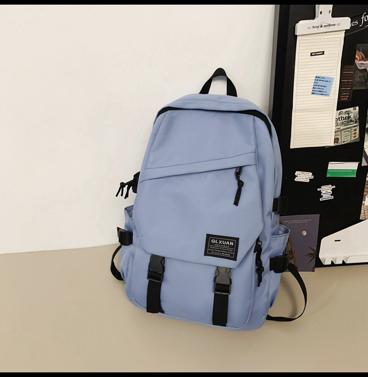 Al por mayor 2025 nueva mochila simple de gran capacidad mochila de viaje casual mochila de viaje universitaria simple mochila de viajes