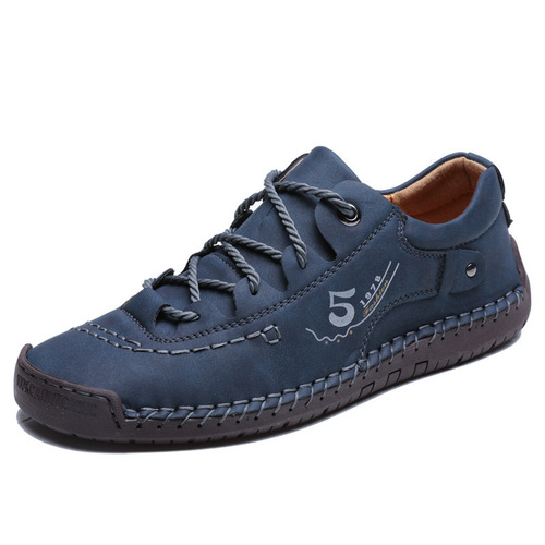 Men's Casual Leather Shoes Large 45 Youth Korean Version Versatile Fashion Men's Shoes 46 Summer 47 British Spring and Autumn Trend Shoes 48