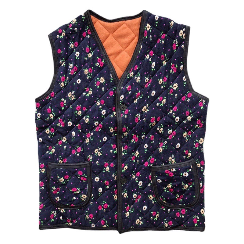 Хит продаж осени/зимы 2025 года: бархатный жилет из серебристой лисьей шерсти для людей среднего и старшего возраста, большие размеры, свободный крой, двусторонний бархат, теплая одежда оптом.