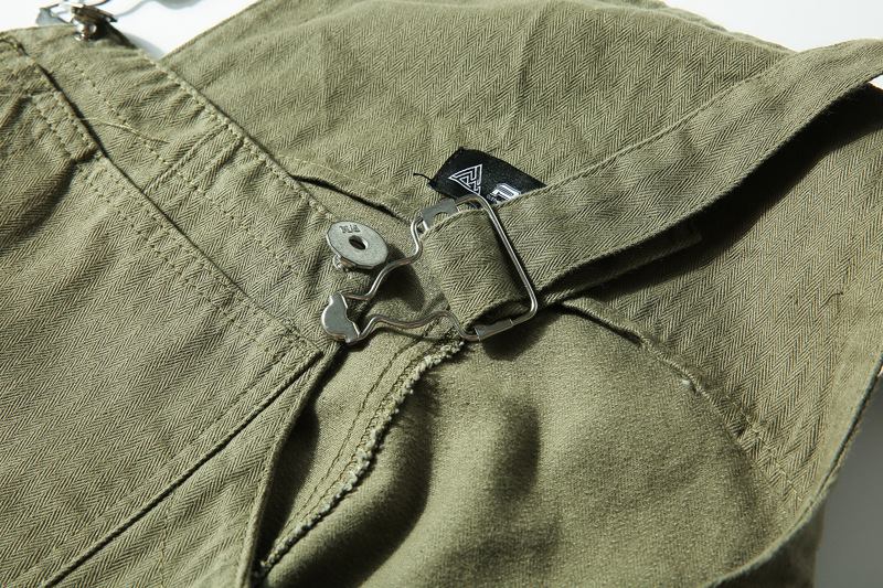 Herrenbekleidung Frühling und Herbst Retro-Arbeitskleidung lässige Hosenträgerhose Herren lockere Plus-Size-Papa-Hose Modemarke gerader Overall_voghion.com