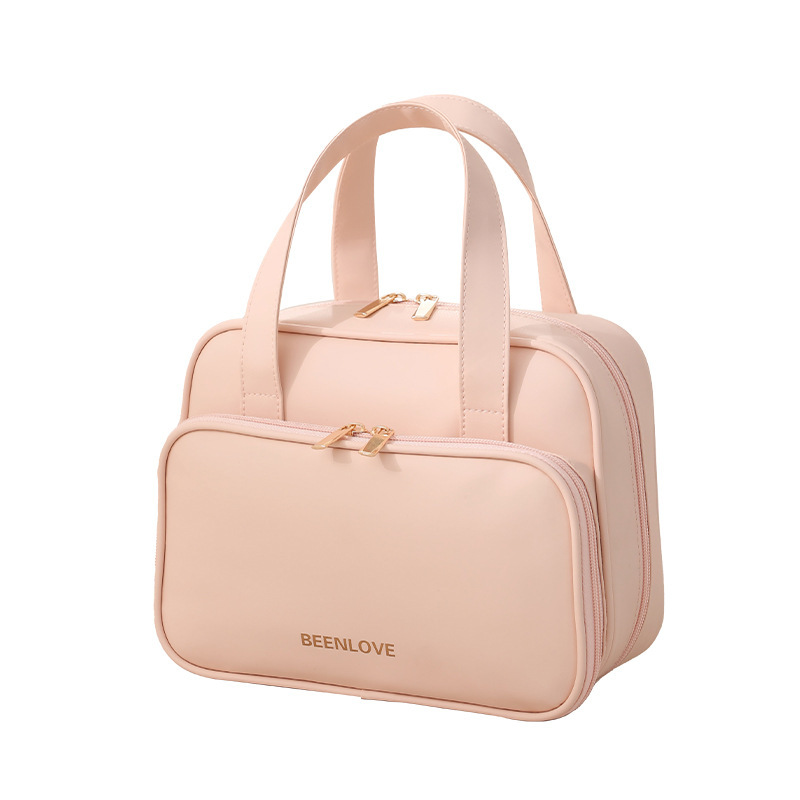 2025 nuevo NICE bolsas de lavado portátiles de cuatro cuadrados bolsas de maquillaje de viaje bolsa de almacenamiento de maquillaje impermeable gran capacidad