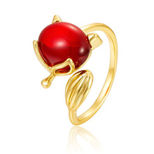 С�����ָŮ�W�tͬ��ٴ�ɐۼtɫ��β�� 18K���~΢��|��ָ�hŮ