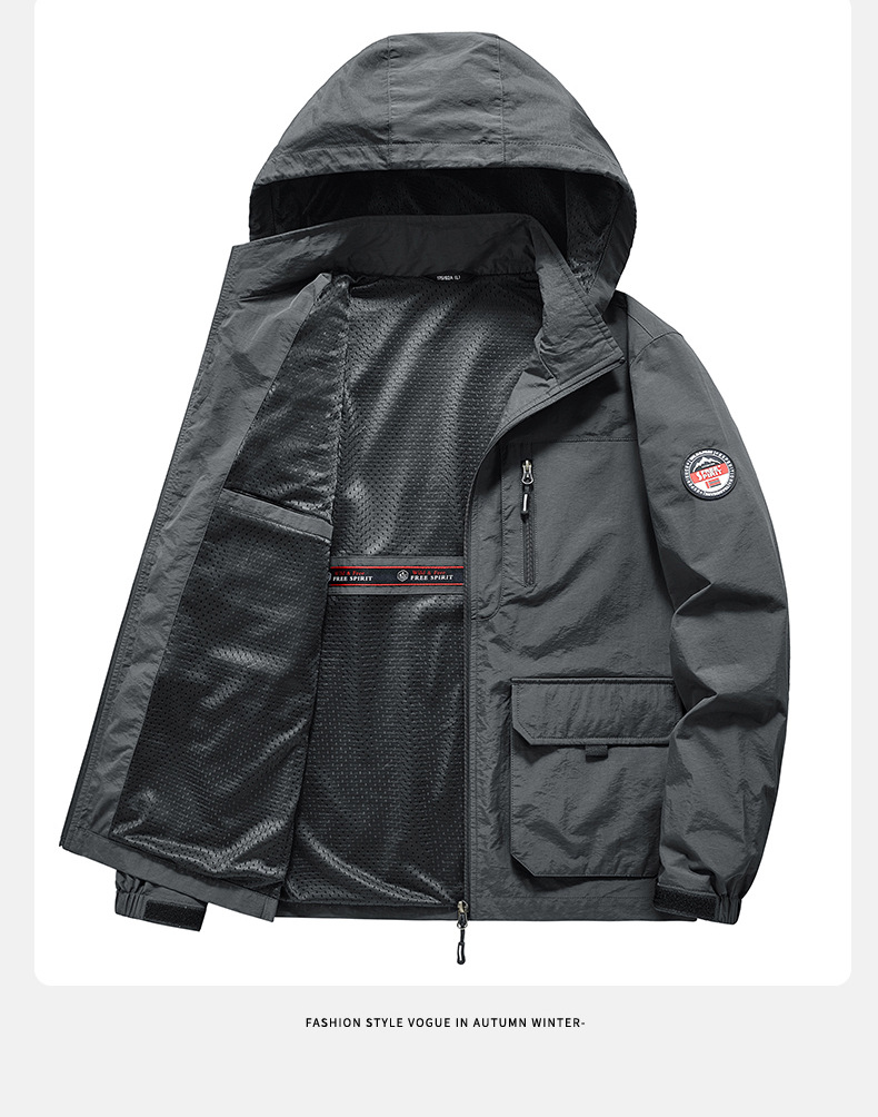 Men's Clothing Autumn And Winter Jackets For Men New Casual Sports Large Size Jackets And Hooded Coats_voghion.com