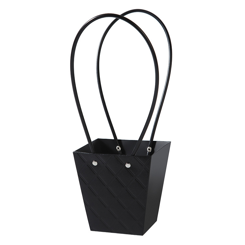 Bolsa de macarrones, bolsa de aperitivos, bolsa para arreglos florales de gelatina, bolsa con relieve estéreo, bolsa cuadrada trapezoidal para regalos de cumpleaños y festivos