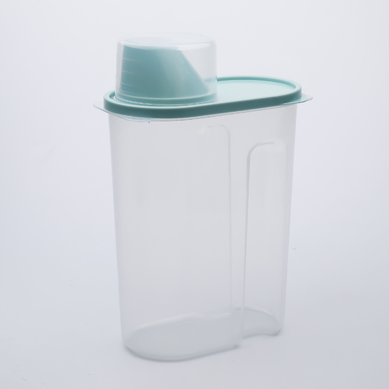 五穀雑穀収納ボックス食糧貯蔵タンク食品密封缶プラスチック収納ボックス犬食糧乾燥貨物貯蔵タンク|undefined