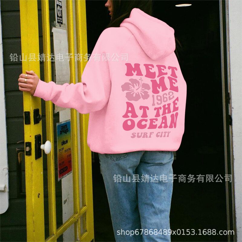 Cross-Border Hot-Selling New 2025 Hoodie European and American Style Sweatshirt Gothic Style Drop Shoulder Sleeve Spring and Autumn Jacket European and American Style Cross-Border Hot-Selling New 2025 Hoodie European and American Style Sweatshirt Gothic Style Drop Shoulder Sleeve Spring and Autumn Jacket European and American Style
