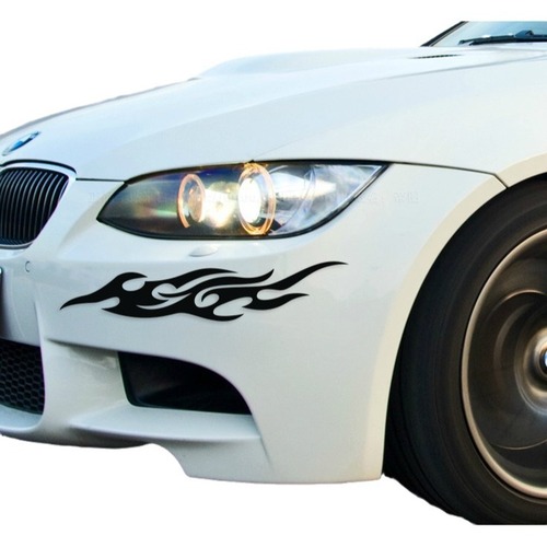 Car sticker modification flame car bumper sticker rearview mirror sticker hood sticker car decal