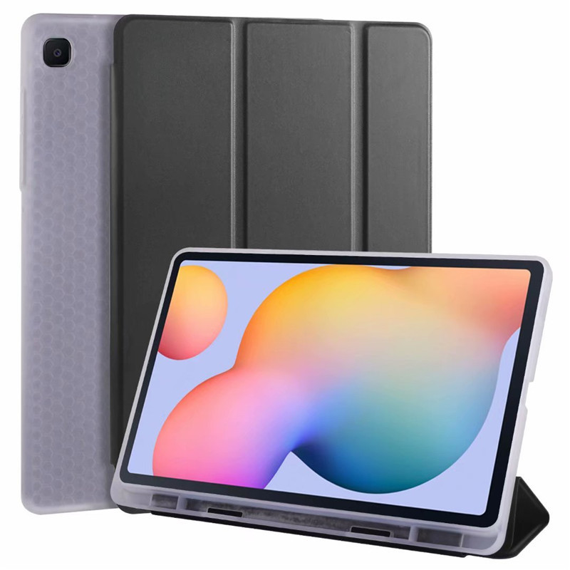 For Samsung Tab S6 Lite 10.4 P610 flat leather case SM-P615 protective case