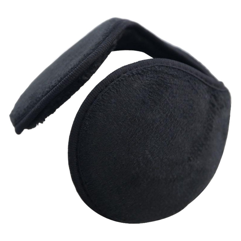 Wholesale solid color men's earmuffs wear fabric plush men's warm earmuffs earmuffs warm Men's earmuffs earmuffs