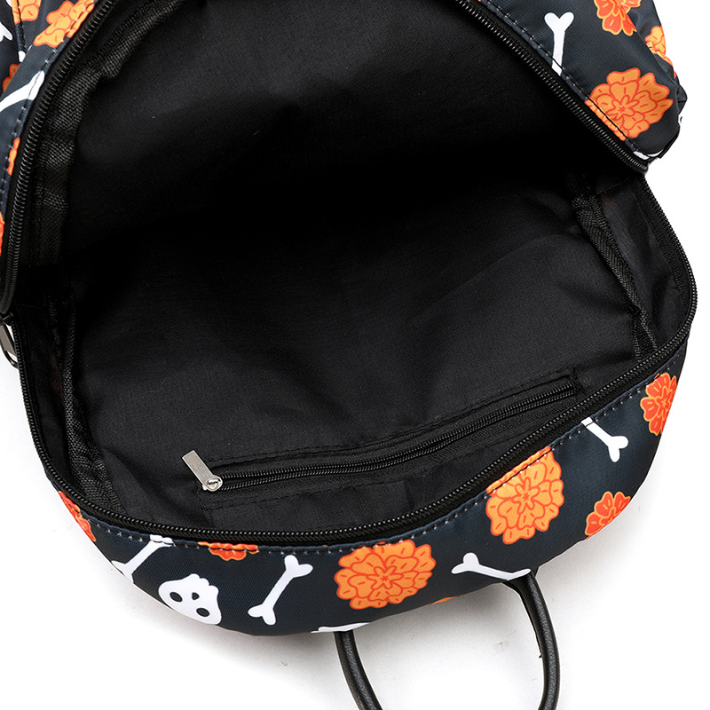 Comercio exterior al por mayor 2024 nueva tendencia de la moda señoras color de contraste mochila casual salvaje de viaje al aire libre