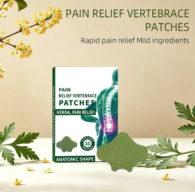 Mugwort Waist Patch Herbal Body Patches for Lumbar Support 10 Patches per Box quality and texture