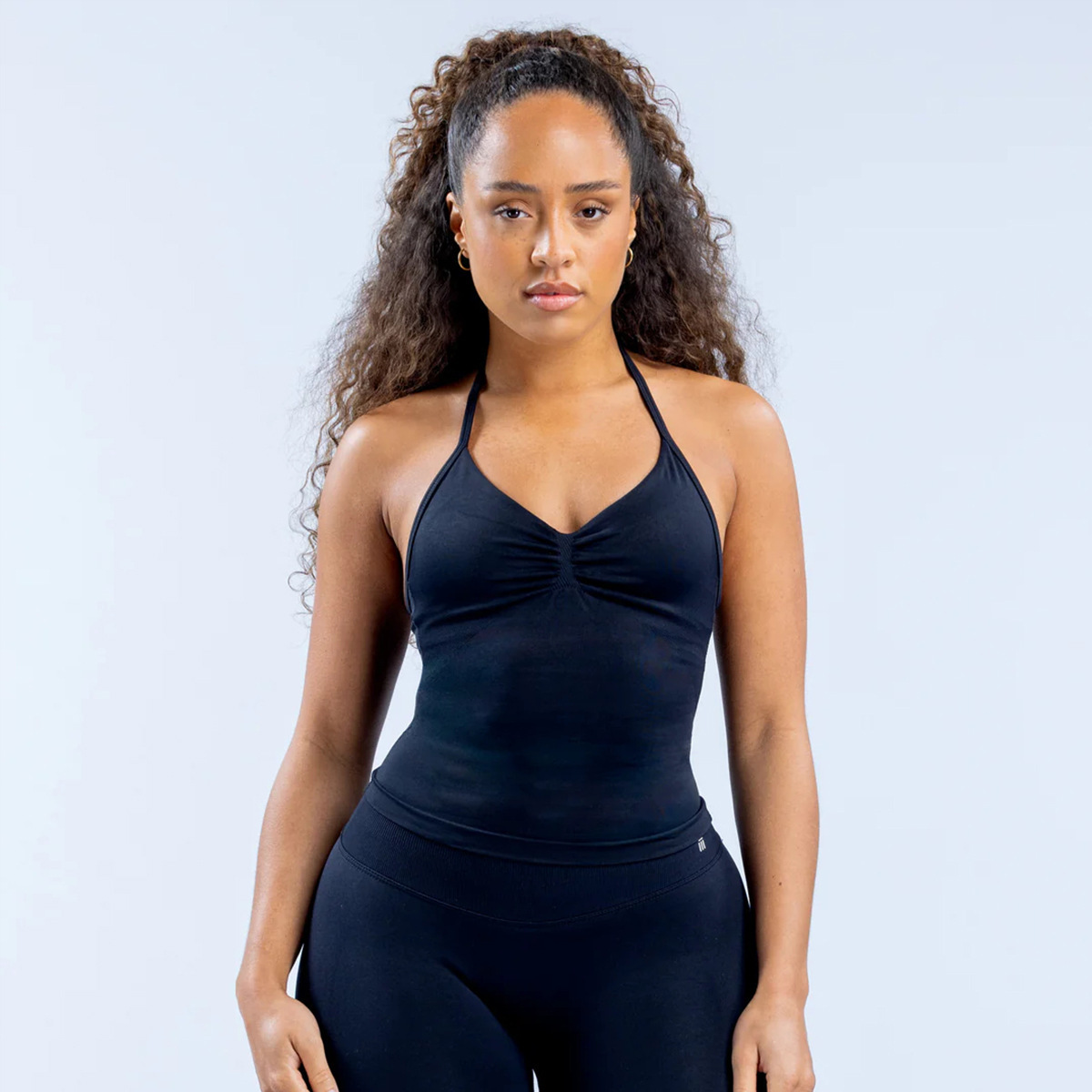 DFYNE Women's Sleeveless Bodysuit For Sports And Yoga Fitness Body Building_desvips.com