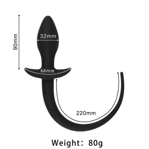 Sex Toy Pure Silicone SM Pig Dog Tail Dog Slave Dress Up Fox Sexy Anal Plug Sexy Anal Plug Adult Products