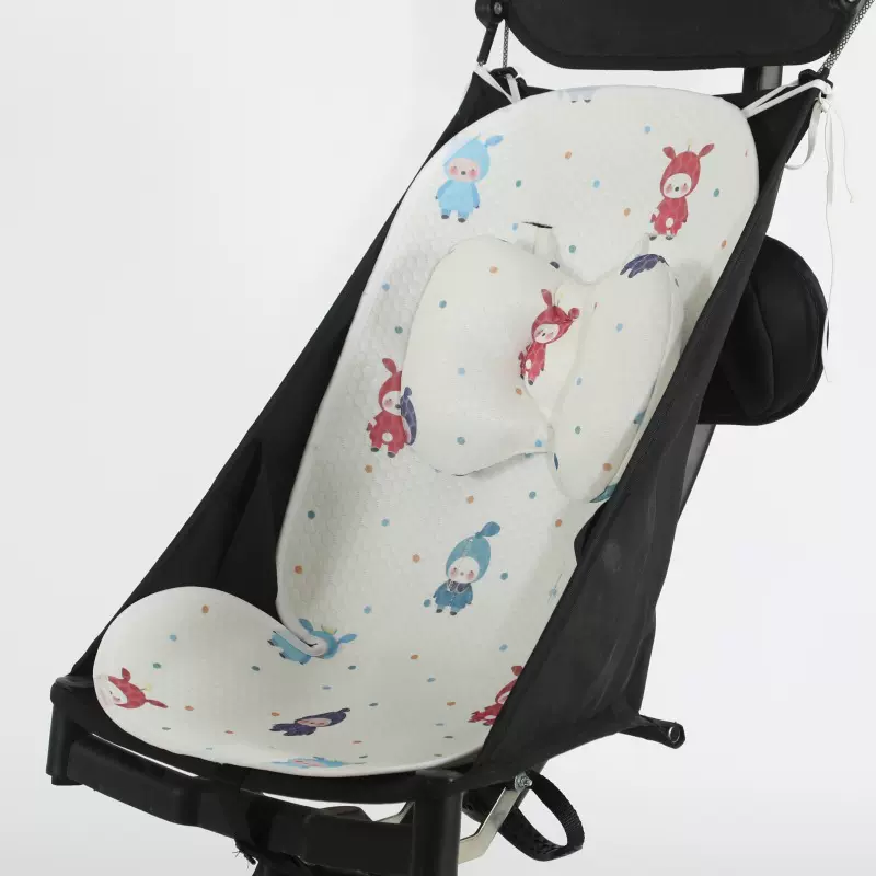 丸丫T6/playkids系列遛娃神器凉席垫子夏季坐垫婴儿推车通用凉席