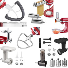 适用于KitchenAid凯膳怡厨师机面条制作配件和面钩绞肉机沙拉机