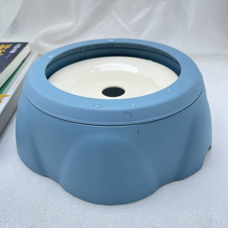 Миска с защитой от перелива Dr. Pet для домашних животных фонтан для питьевой воды поилка для домашних кошек и собак сохраняет бороду сухой