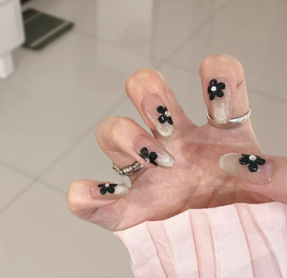 Temperamento de manicure desnudo, brillante, suave, versátil, puro deseo de sentir la atmósfera, blanquear, usar productos terminados de uñas