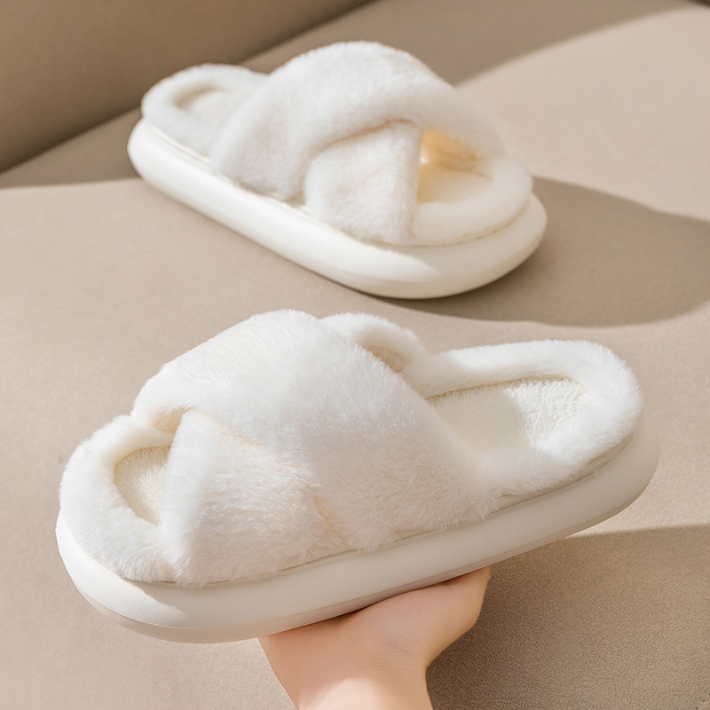 New Style Cotton Slippers Women's Autumn and Winter Plush Open Toe Home Indoor Soft Bottom Breathable Postpartum Moon Slippers Women's Winter New Style Cotton Slippers Women's Autumn and Winter Plush Open Toe Home Indoor Soft Bottom Breathable Postpartum Moon Slippers Women's Winter