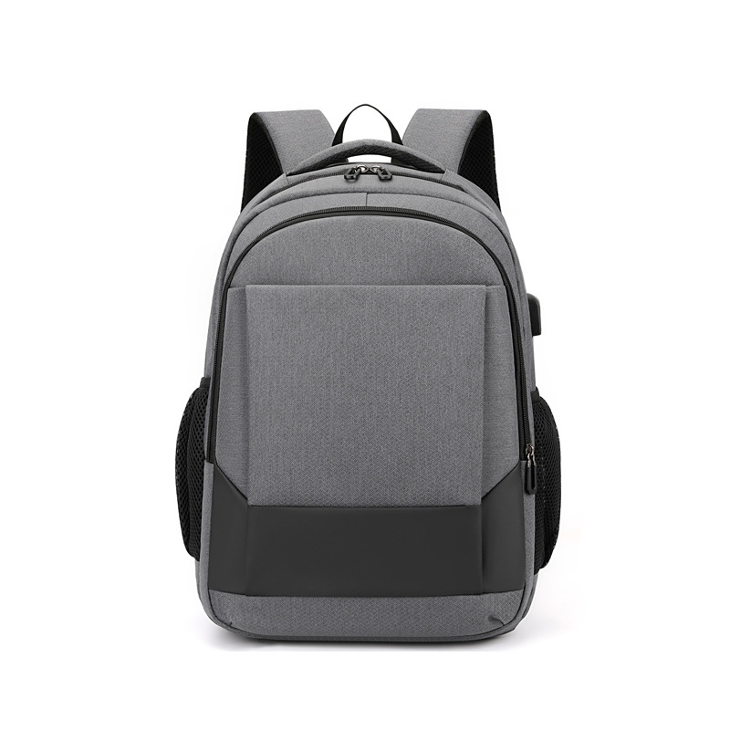 Mochila recargable USB para hombre de viaje de gran capacidad Mochila de viaje de negocios Logo Bolsa para portátil