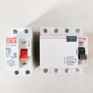 LS OrigiNAl 100A LeAkAge Circuit BreAker RKN 1P+N 3P+N 25A 32A 40A 63A 2P Protector 4P
