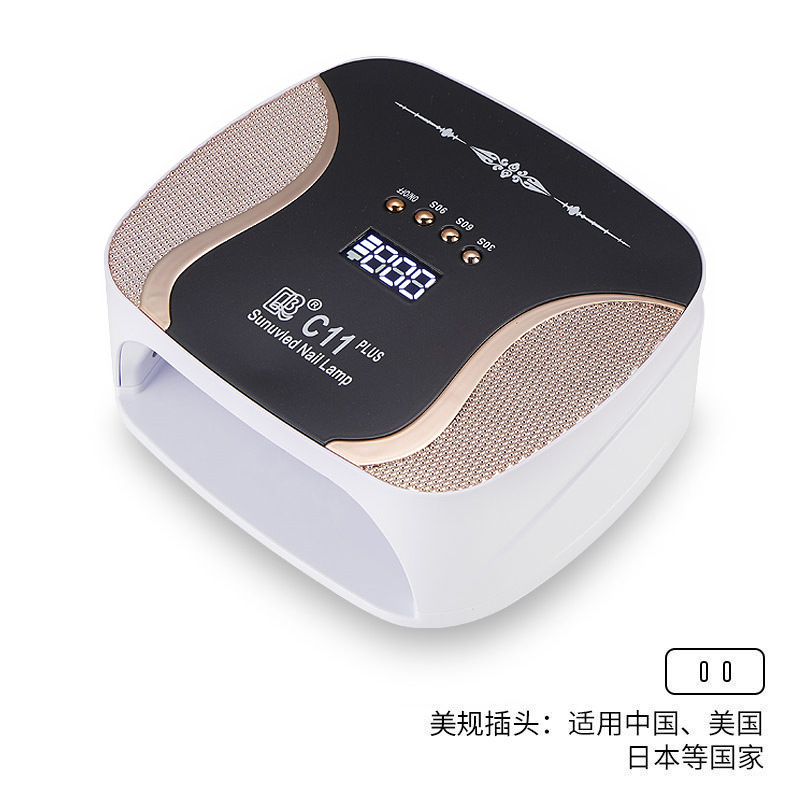 Lámpara de manicuras de alta potencia 188W tienda de manicuras transfronteriza especial de manicuras de luz de terapia de almacenamiento de energía de diamante tipo de lámpara de pegamento de manicuras