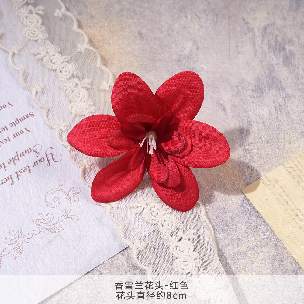 XH2-Snow Orchid Head-Red