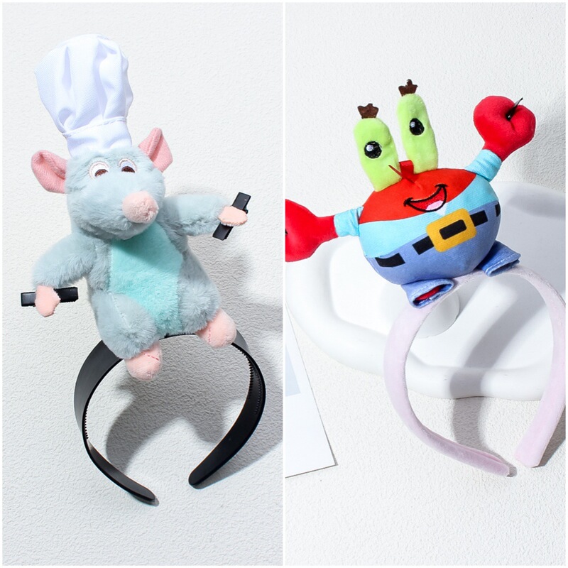 震え音小紅書同モデル料理鼠王カチューシャぬいぐるみ周辺手作りカチューシャ|undefined