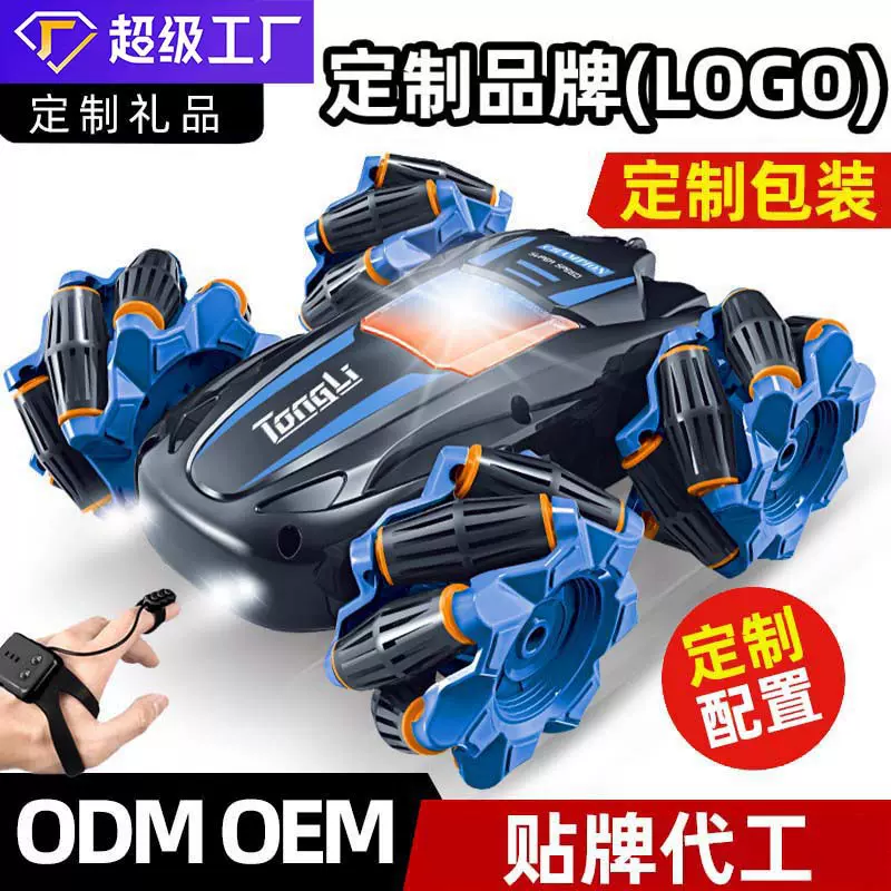 TongLi遥控车玩具特技汽车男孩遥控四轮驱动玩具车儿童玩具批发